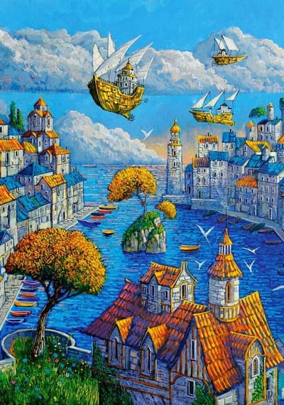 Puzzel Haven - 500 Stukjes - Uren Plezier - Stapelbaar Materiaal - Multicolor