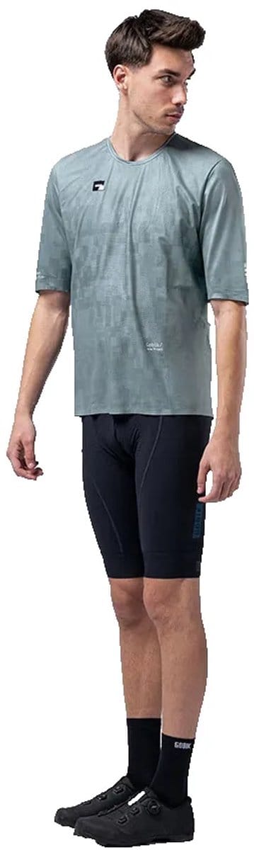 Gobik Volt T-shirt Met Korte Mouwen Grijs L Man