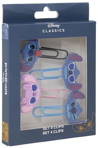 Disney Lilo en Stitch paperclipset van 4