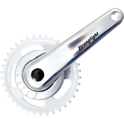 Stronglight Twin 1s Crankstel Zilver 170 mm / 38t