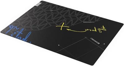 Vloerbeschermer Bureauchair - Mat bureaustoel - Vloer Beschermen - Waterdicht PVC Materiaal - 120x90 cm - Zwart