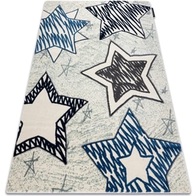 Kleden Rugsx Tapijt PETIT STARS ster , Sterretje blauw 120x170 cm