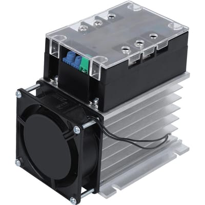 Motor Start Bord Messing Bodem Industriële Controle Accessoire Eenvoudige Bedrading Enkel   2 Fase(Module Radiator )
