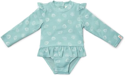 Little Dutch Badpak - Maat 86/92 - Meisjes - Surf Blue, Blauw - Ocean Treasures
