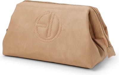 Elodie Toilettasje Zip&Go -Luieretui - Toilettas baby - Kraammand - Kraamcadeau - Babyshower cadeau - Aviator Brown