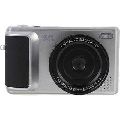 Digitale Camera 4K 64MP 180 graden Klapscherm Meerdere Schoonheidsfilters Anti-Shake Autofocus 16x Zoom