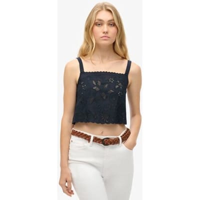 Superdry - Geborduurd Ibiza camitopje - Dames - Tops