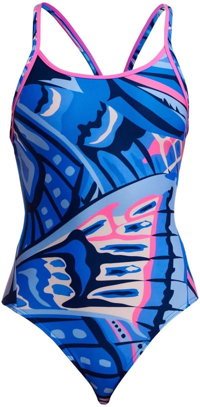 Soaring Hi Diamond back one piece - Dames | Funkita | Maat 10
