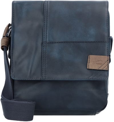 camel active Schoudertas Laos Cross Bag Dark Blue Donkerblauw