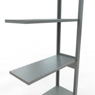 SCHULTE Lagertechnik - Boutloos erkersysteem - 2500 x 750 x 300 mm, type 150 kg