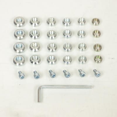 malossi variatorrol voor peugeot bromfiets 50 103 mvl set 24 contragewichten / 19 6713 nieuw