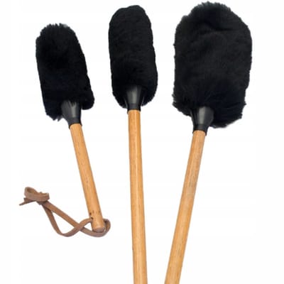 Flexipads Wheel Woolie Wands Set 3 Luxe Wielborstels