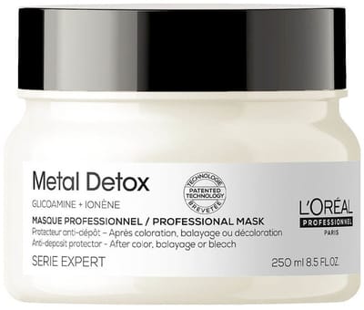 L’Oréal Professionnel Metal Detox Masker - Beschermt tegen haarbreuk en kleurverandering – Serie Expert – 500ml