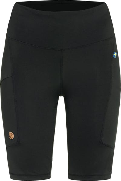 Fjallraven Abisko Short Dames Tights Black S