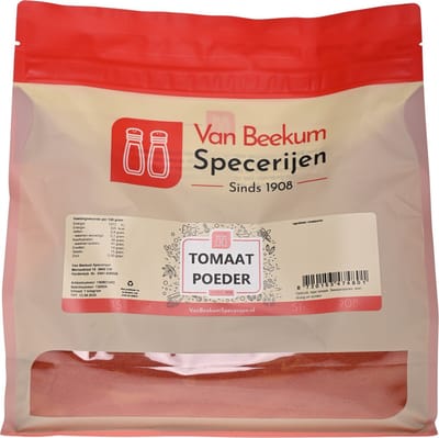 Van Beekum Specerijen - Tomaat Poeder - 1 KG (hersluitbare stazak)