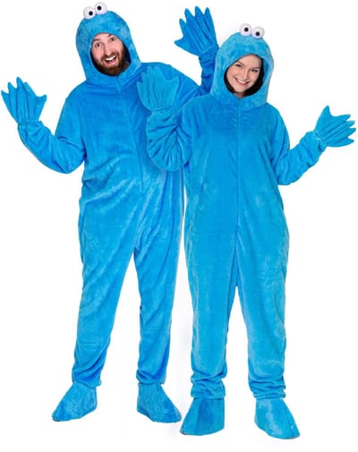 Sesamstraat Koekiemonster kostuum - Carnaval kostuum fasching