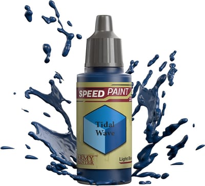 The Army Painter Speedpaint - Acrylverf voor miniaturen, Tidal Wave blauw.
