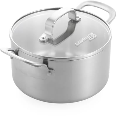Dagelijkse Kost Jeroen Meus Proline 3-Ply kookpot met deksel D18cm