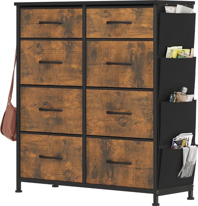 Ladekast met 8 Laden voor Slaapkamer of Woonkamer - Stijlvol Dressoir met Opbergfuncties