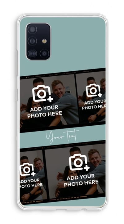 Gepersonaliseerd - Case Company® - Hoesje geschikt voor Samsung Galaxy A51 4G hoesje - Filmrol N°2 - Soft Cover Telefoonhoesje - Bescherming aan alle Kanten en Schermrand