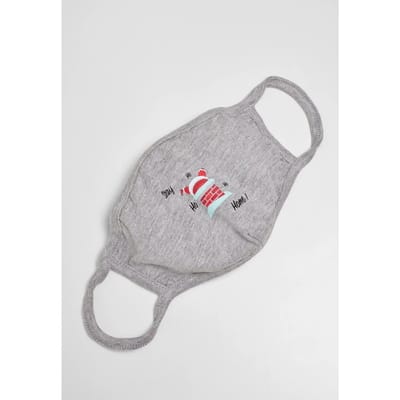 Urban Classics - Chimney Face Mask heather grey one size Masker - Mondkapje - Grijs