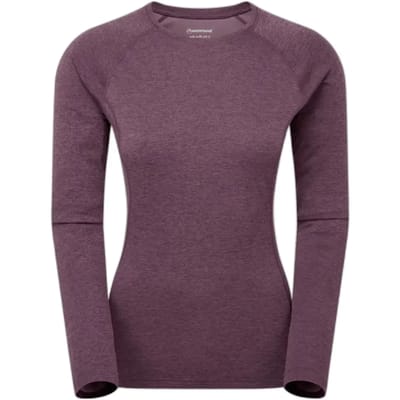 Montane Dart T-shirt Met Lange Mouwen Paars M Vrouw