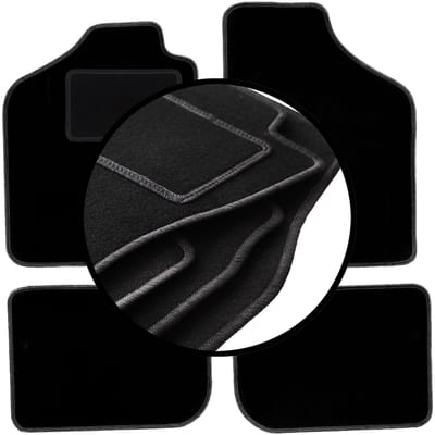 Complete set veloursmatten voor: Fiat Uno hatchback (1983-2001)
