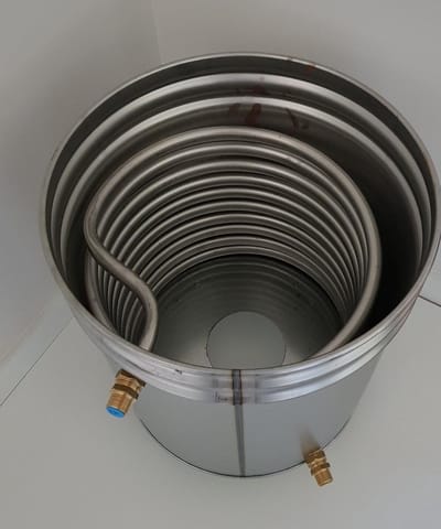 Zwembadverwarming houtgestookt tot 12.000 liter pool heater zwembad heater