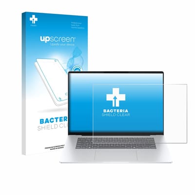 upscreen - Screenprotector voor HP OmniBook 5 16 - Folie Beschermfolie transparant antibacterieel