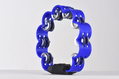 Dailygoods- Tamboerijn voor Volwassenen - Robuust/Lichtgewicht - ABS/Roestvrij Staal - Dubbele Jingles - Ergonomische Handgreep - Antislip Ontwerp - Percussie-instrument