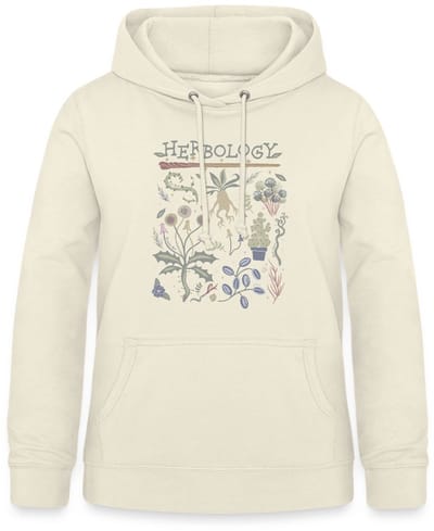Harry Potter Herbology Botanisch Kruiden Ontwerp Hoodie Dames