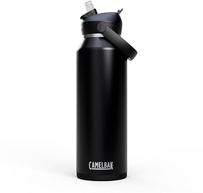 CamelBak Thrive Flip Straw - Vacuum Insulated - RVS Isolatie drinkfles - 1,2 L - Zwart (Black)