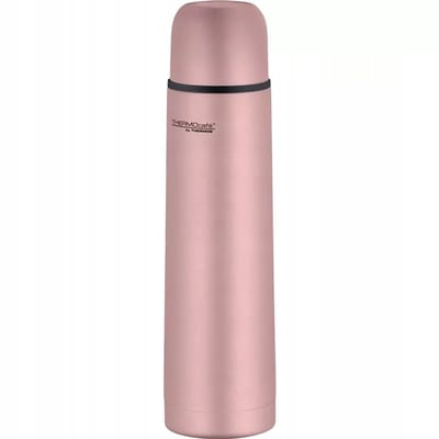 Thermos THERMOcafé roze-goud 0.7L - Roestvrij staal, 24u warm/koud