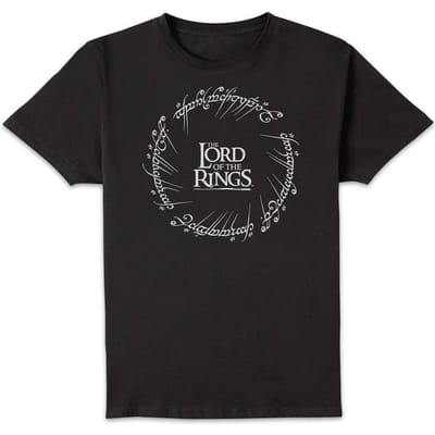 Lord Of The Rings Unisex T-Shirt - Black - S