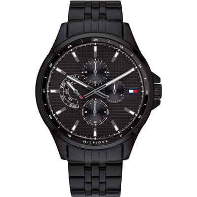 Tommy Hilfiger - Heren Horloge 1791611 - Zwart