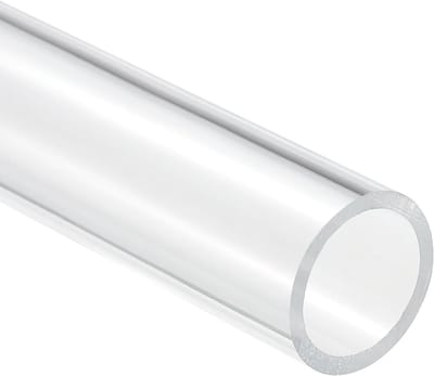 Duidelijke acryl buis 24mm x 30mm voor aquarium, waterkoelsystemen en sanitaire toepassingen - 10 inch lengte