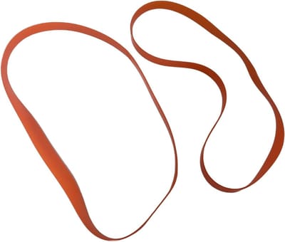 Lintzaagbanden - Urethaan banden - Precisie zagen - Geen lijm nodig - 2-pack 16 inch - Zwart