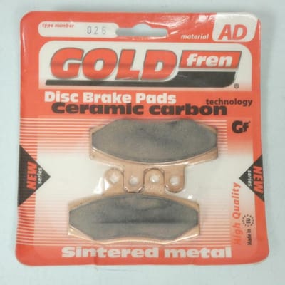 Plaquette de frein Gold Fren pour Moto KTM 250 E 1990 à 1991 AVG / GF026 AD Neuf