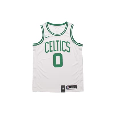 Nike NBA Limited Edition Jersey, Boston Celtics, Jayson Tatum Nr.. 0, Comfort Fit Heren Tops Wit 864403-101 L blue