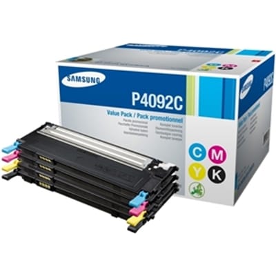 Samsung CLT-P4092C (SU392A) Cyaan, gele, magenta, zwarte tonercartridge Pack voor CLP-310 / CLP-315 / CLX-3170 / CLX-3175-serie