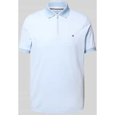 Regular fit poloshirt van katoenmix
