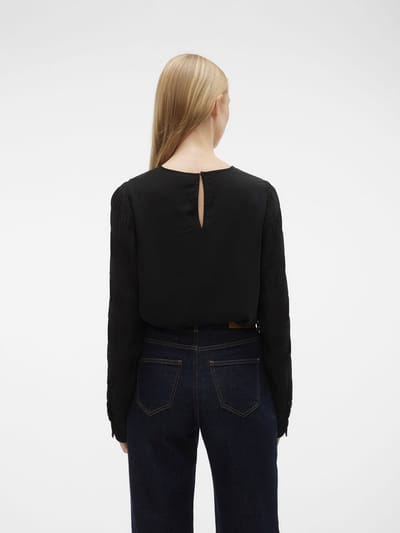Vero Moda Skylar Ls Top Black ZWART L