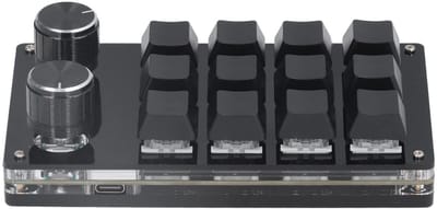 Allecto - Macro Toetsenbord - Mechanisch Gaming Toetsenbord - Programmeerbaar en Compact - Usb Gaming Toetsenbord - Geschikt voor Game- en Muziekge...