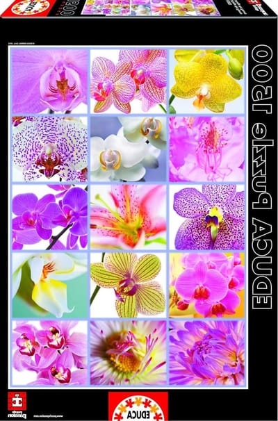 Legpuzzel Bloemen - Puzzel Stukjes - Ontspannen Tijd Verdrijven - Perfect Passende Delen - 1500 Stukjes - Multi