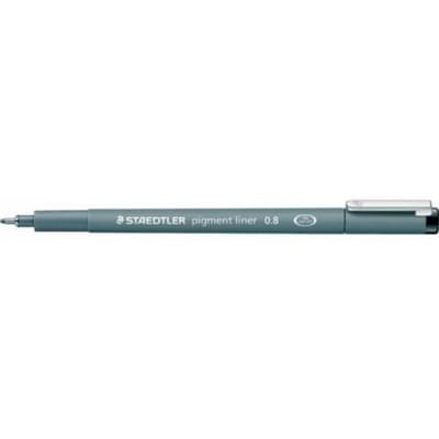 STAEDTLER - Artist Series - pigment liner - fineliner - zwart - 0.8 mm