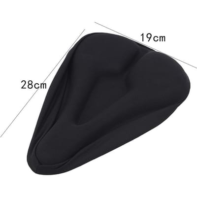 3D Zacht Verdikt Fietsstoeltje Ademend Fietszadel Seat Cover Comfortabele Foam Seat Mountainbike Fietsen Pad Kussen Cove