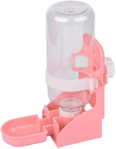 Ynkkvre - 500 ml huisdier waterfles - Opvouwbare huisdier drinkfontein - Perfect voor tijdens het wandelen - Draagbare waterfles voor huisdieren - Geschikt voor op reis, BPA-vrije waterfles voor katten, konijnen, puppy's en andere dieren