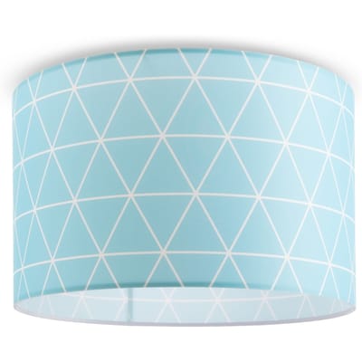 Plafondlamp Loro lichtblauw