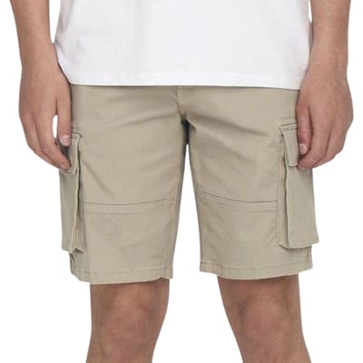 Only & Sons camel heren broek   Regular fit   Steek- en zijzakken   Knoop- en ritssluiting   Duurzaam   Regular waist Camel XXL