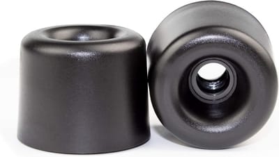 Deurstoppers 2 stuks Ø 25 mm - Kunststof Deurbuffer en Meubelvoet